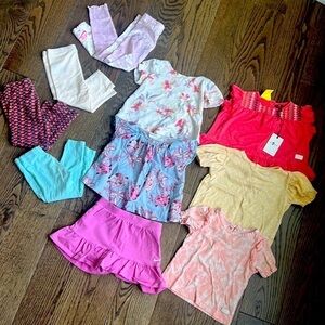 10 piece bundle back to school preschool daycare park clothes 18-24 monthtoddler